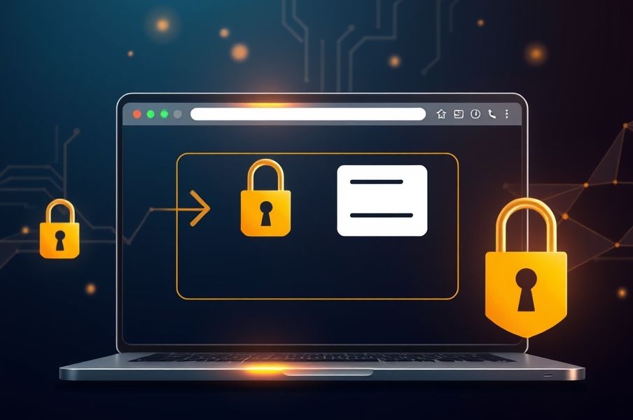 Digital certificate management and secure browser-based processing visualization