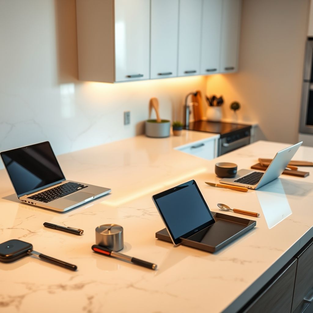 Digital Workflow Kitchen Setup